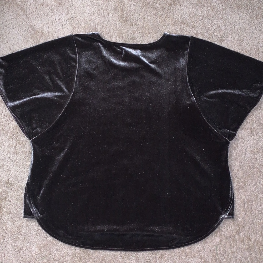 Madewell Velvet Butterfly Top - Picture 7 of 9